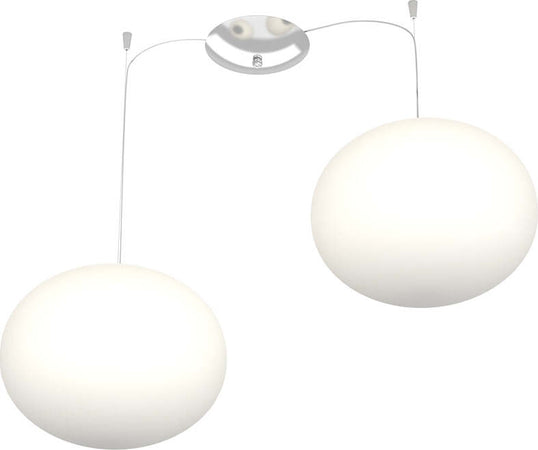 Sospensione-Contemp-Decentratori-Soft-Metallo-Cromo-Vetro-Opaco-2-Luci-E27-28Cm