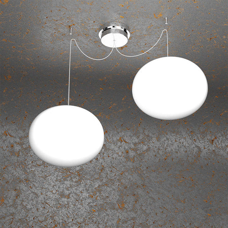 Sospensione-Contemp-Decentratori-Soft-Metallo-Cromo-Vetro-Opaco-2-Luci-E27-28Cm
