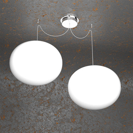 Sospensione-Contemp-Decentratori-Soft-Metallo-Cromo-Vetro-Opaco-2-Luci-E27-35Cm