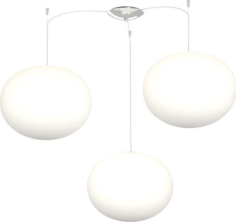 Sospensione-Contemp-Decentratori-Soft-Metallo-Cromo-Vetro-Opaco-3-Luci-E27-35Cm