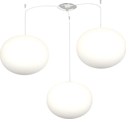 Sospensione-Contemp-Decentratori-Soft-Metallo-Cromo-Vetro-Opaco-3-Luci-E27-35Cm