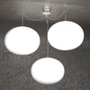 Sospensione-Contemp-Decentratori-Soft-Metallo-Cromo-Vetro-Opaco-3-Luci-E27-45Cm