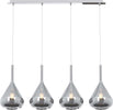 Sospensione-Contemp-Rett-Kona-Metallo-Cromo-Vetro-Fumè-4-Luci-E27