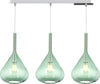 Sospensione-Contemp-Rett-Kona-Metallo-Cromo-Vetro-Verde-3-Luci-E27