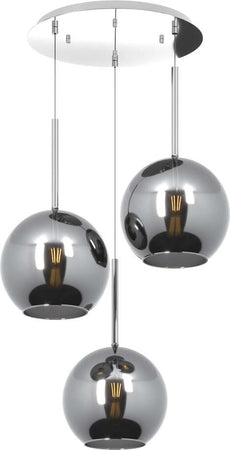 Sospensione-Contemp.-Rosone-Tondo-Future-Met.-Cromo-Vetro-Cromo-3-Luci-E27-D52Cm