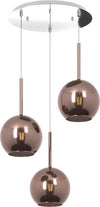 Sospensione-Contemp.-Rosone-Tondo-Future-Met.-Cromo-Vetro-Rame-3-Luci-E27-D47Cm