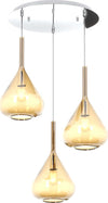 Sospensione-Contemp-Tonda-Kona-Metallo-Cromo-Vetro-Ambra-3-Luci-E27