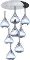 Sospensione-Contemp-Tonda-Kona-Metallo-Cromo-Vetro-Blu-8-Luci-E27