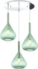 Sospensione-Contemp-Tonda-Kona-Metallo-Cromo-Vetro-Verde-3-Luci-E27