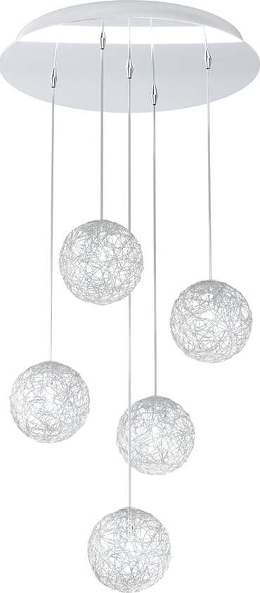 Sospensione-Contemp-Willow-Metallo-Cromo-Diffusore-Alluminio-5-Luci-G9