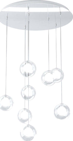 Sospensione-Contemp-Willow-Metallo-Cromo-Vetro-Bianco-Satitano-8-Luci-G9