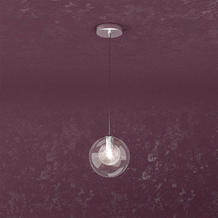 Sospensione-Contemp-Willow-Metallo-Cromo-Vetro-Trasparente-1-Luce-G9