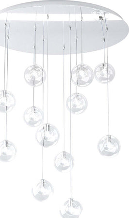 Sospensione-Contemp-Willow-Metallo-Cromo-Vetro-Trasparente-12-Luci-G9