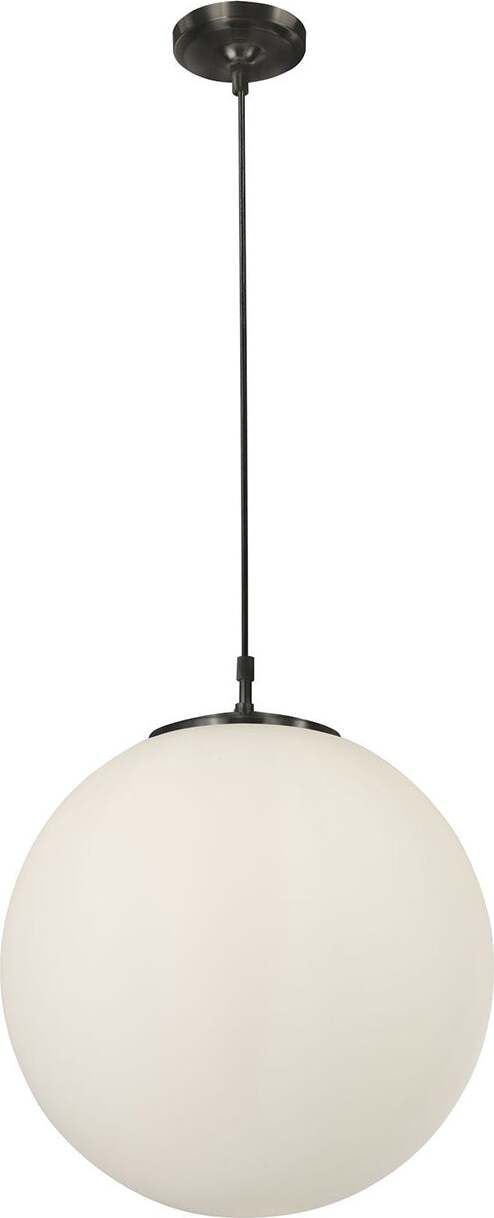 Sospensione-Contemporanea-Atomo-Acciaio-Nero-1-Luce-E27-D40Cm