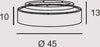Sospensione-Contemporanea-Aurora-Metallo-Foglia-Argento-Led-27W