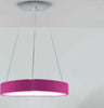 Sospensione-Contemporanea-Aurora-Metallo-Magenta-Led-36W