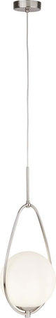 Sospensione-Contemporanea-Avalon-Acciaio-Argento-Vetro-Bianco-1-Luce-E27