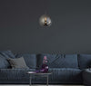 Sospensione-Contemporanea-Balls-Acciaio-Cromo-Vetro-Fumè-1-Luce-E27-D30Cm