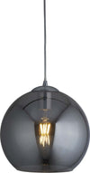 Sospensione-Contemporanea-Balls-Acciaio-Cromo-Vetro-Fumè-1-Luce-E27