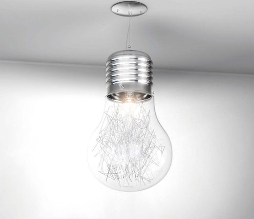 Sospensione-Contemporanea-Big-Lamp-Metallo-Cromo-Vetro-Trasp-1-Luce-E27