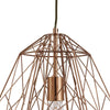 Sospensione-Contemporanea-Cage-Geometrica-Acciaio-Rame-1-Luce-E27