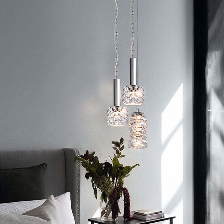 Sospensione-Contemporanea-Coil-Struttura-Acciaio-Cromo-E-Diffusore-Vetro-Led