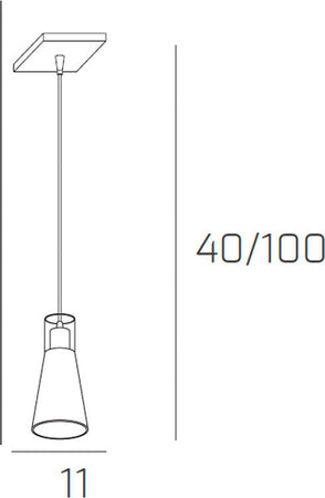 Sospensione-Contemporanea-Cone-Metallo-Cromo-Vetro-Bianco-Satinato-1-Luce-E27