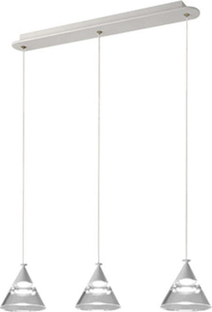 Sospensione-Contemporanea-Cony-Metallo-Bianco-Led-21W