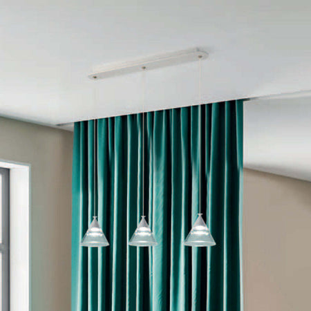 Sospensione-Contemporanea-Cony-Metallo-Bianco-Led-21W