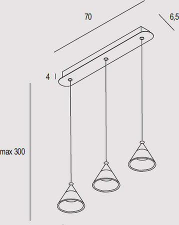 Sospensione-Contemporanea-Cony-Metallo-Bianco-Led-21W