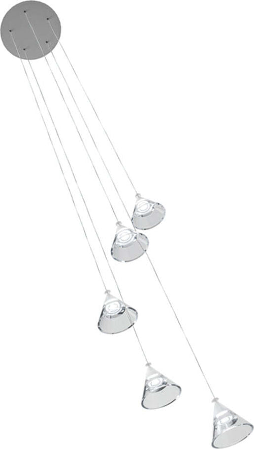 Sospensione-Contemporanea-Cony-Metallo-Bianco-Led-35W
