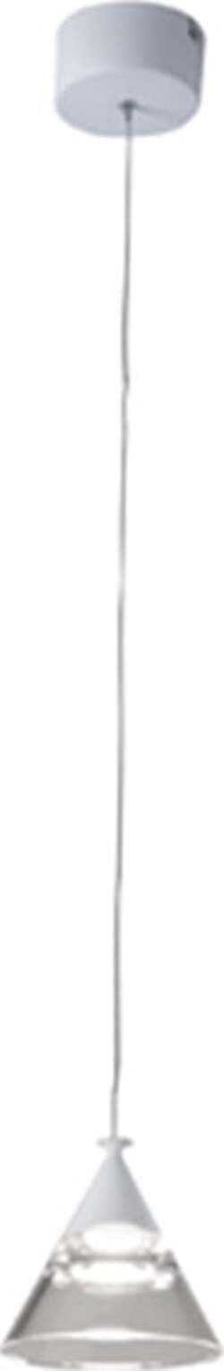 Sospensione-Contemporanea-Cony-Metallo-Bianco-Led-7W