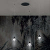 Sospensione-Contemporanea-Cony-Metallo-Nero-Led-21W