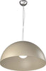 Sospensione-Contemporanea-Cup-Metallo-Sabbia-1-Luce-E27-D.40Cm