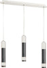 Sospensione-Contemporanea-Derby-Antracite-Led-3X5+5W