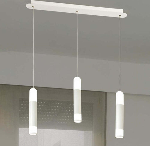 Sospensione-Contemporanea-Derby-Bianco-Led-3X5+5W
