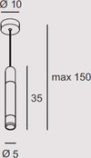 Sospensione-Contemporanea-Derby-Foglia-Argento-Led-1X5+5W