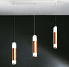 Sospensione-Contemporanea-Derby-Foglia-Rame-Led-3X5+5W