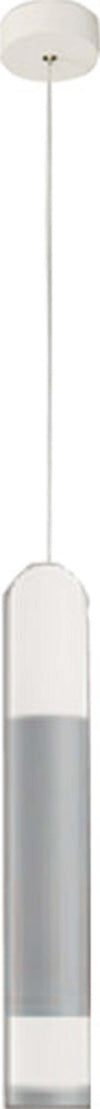 Sospensione-Contemporanea-Derby-Grigio-Perla-Led-1X5+5W