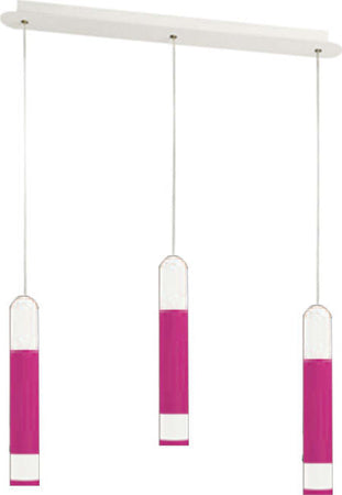 Sospensione-Contemporanea-Derby-Magenta-Led-3X5+5W