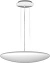 Sospensione-Contemporanea-Discovery-Metallo-Cromo-Vetro-Soffiato-3-Luci-E27-50Cm