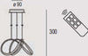 Sospensione-Contemporanea-Dizzy-Metallo-Bianco-Led-48W