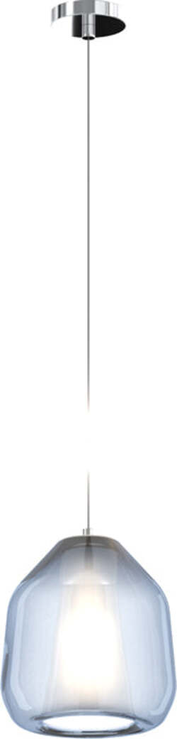 Sospensione-Contemporanea-Double-Skin-Beta-Metallo-Cromo-Vetro-Blu-1-Luce-E27