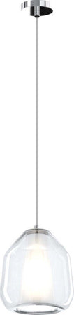 Sospensione-Contemporanea-Double-Skin-Beta-Metallo-Cromo-Vetro-Trasp.-1-Luce-E27