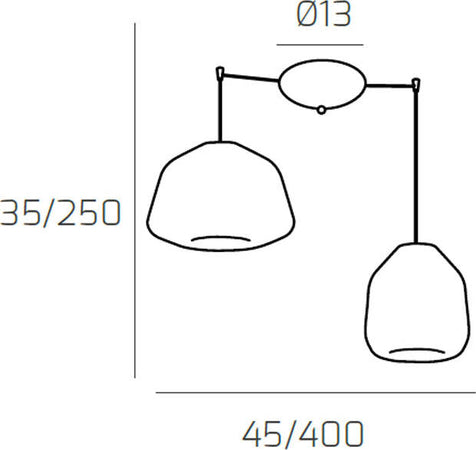 Sospensione-Contemporanea-Double-Skin-Metallo-Cromo-Vetro-A-B-Trasp-2-Luci-E27