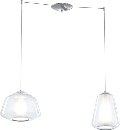Sospensione-Contemporanea-Double-Skin-Metallo-Cromo-Vetro-A-G-Trasp-2-Luci-E27