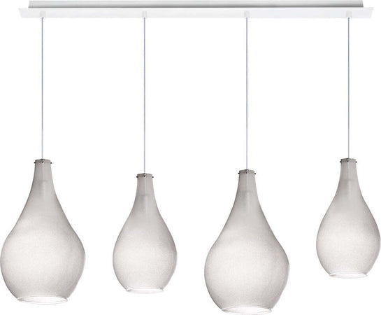 Sospensione-Contemporanea-Drop-Metallo-Bianco-Vetro-Grigio-4-Luci-E14