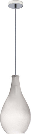 Sospensione-Contemporanea-Drop-Metallo-Cromo-Vetro-Grigio-1-Luce-E14-D.17Cm