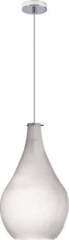 Sospensione-Contemporanea-Drop-Metallo-Cromo-Vetro-Grigio-1-Luce-E14-D.22Cm
