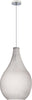 Sospensione-Contemporanea-Drop-Metallo-Cromo-Vetro-Grigio-1-Luce-E14-D.26Cm